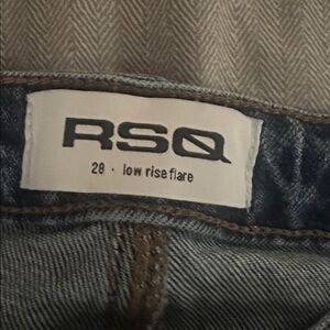 RSQ Denim Low Rise Flare Jeans